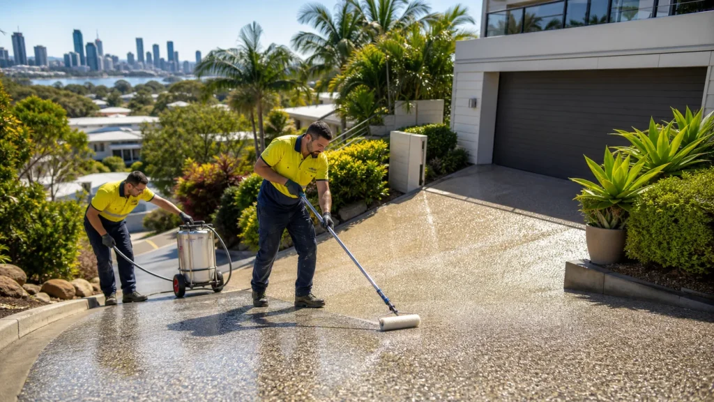 Finding Concrete Sealers in Brisbane That Work on Steep Driveways 1 Finding Concrete Sealers in Brisbane That Work on Steep Driveways